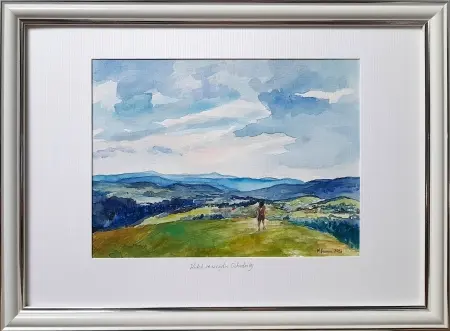 Widok ze szczytu Ochodzitej