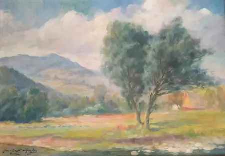 Pejzaż górski z Rycerki