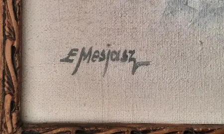 Atak wilków na sanie z trójką koni