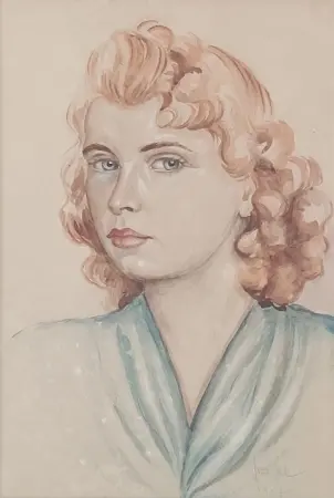 Portret młodej kobiety