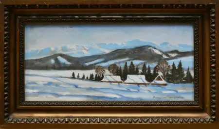 Zimowy pejzaż tatrzański