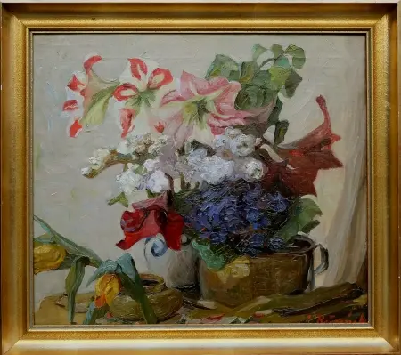 Martwa natura z kwiatami