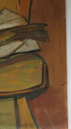 Martwa natura z rybą, 1957