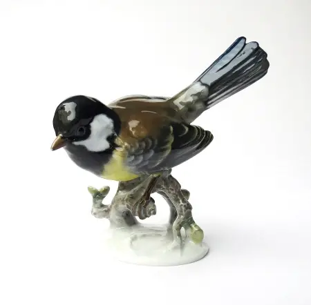 Figurka Sikorka bogatka F. Hindenreich, Rosenthal