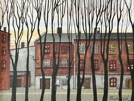 Bulwar zachodzącego słońca 
