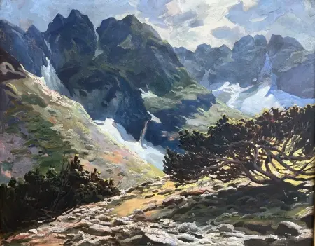 Pejzaż tatrzański (Granaty i Kozi Wierch)