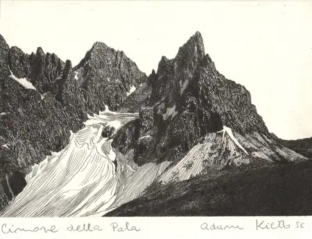 Cimone Della Pala w Dolomitach