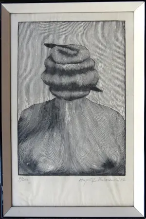 Kobieta i wąż, 1972