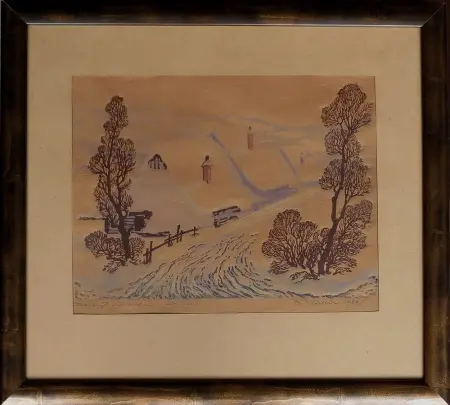 Zwardoń w zimie, 1939