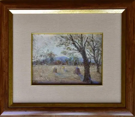 Letni pejzaż ze snopkami