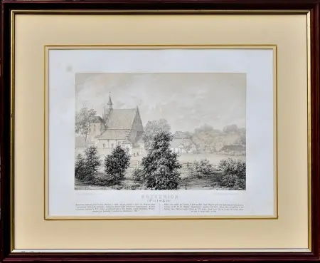 Brzeźnica. Gubernia Piotrkowska, 1883