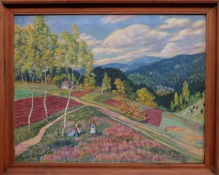 Jesień w Beskidach, 1921