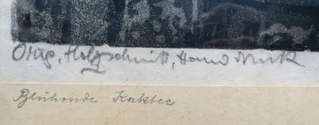 Kwitnący kaktus, ok. 1920