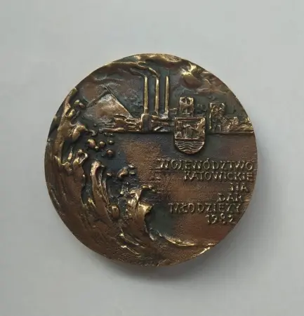 Medal Województwo Katowickie na Dar Młodzieży 1982 