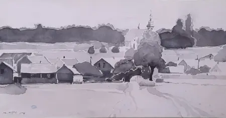 Pejzaż 'Wiejska nostalgia'