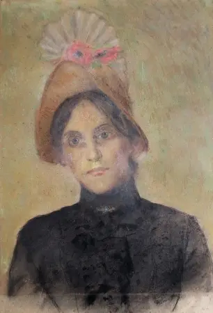 Portret Pauliny Rudzkiej z domu Schmidt, 1889