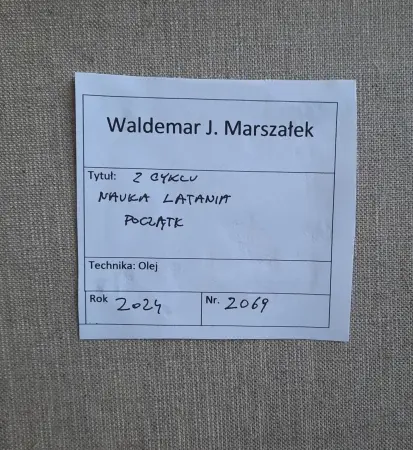 Z cyklu: Nauka latania - Początek