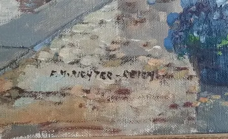 Targ kwiatowy w Amsterdamie