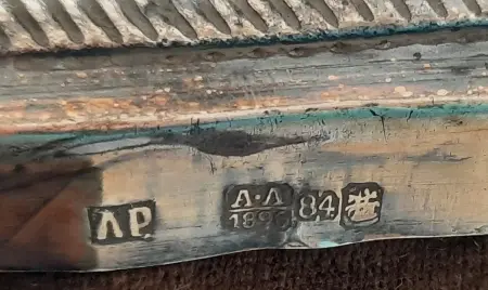 Ikona Chrystus Pantokrator w srebrnej ryzie, Rosja/Moskwa 1896 r.