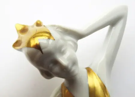 Figurka art deco Tancerka, Güntersfeld, ok. 1930