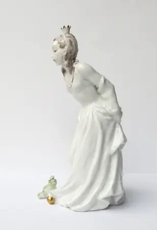 Figurka Królewna i żabka. Die Froschkönigin, Rosenthal
