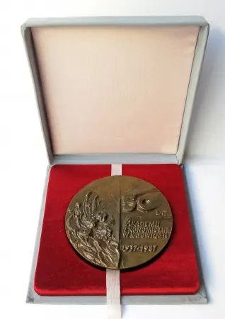 Medal jubileuszowy 50 Lat Akademii Ekonomicznej w Katowicach 1937-1987