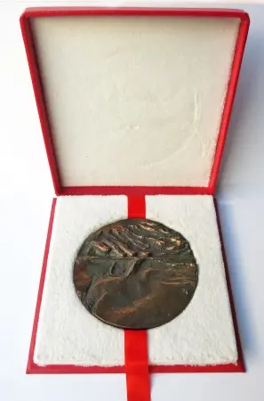 Medal pamiątkowy Międzynarodowy konkurs Dyrygentów im. Grzegorza Fitelberga Katowice 1979