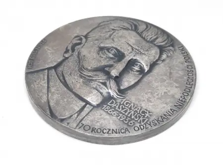 Medal Ignacy Daszyński 1866-1936 / 70 Rocznica Odzyskania Niepodległości Polski