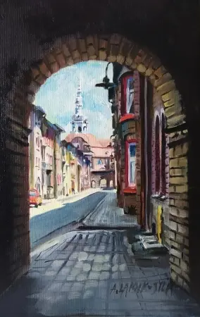 Katowice Nikiszowiec. Ulica św. Anny