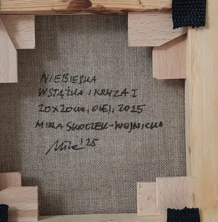 Niebieska wstążka i kryza I