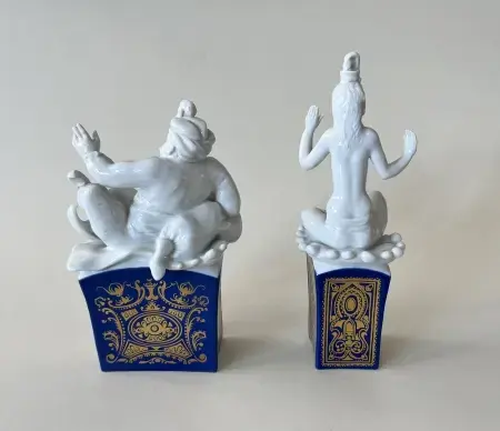 Figurki porcelanowe Miśnia 