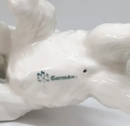 Figurka porcelanowa Para Terierów Karl ENS