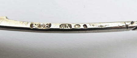 Srebrne łyżeczki do deserów, Moskwa, 1880-1890