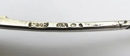 Srebrne łyżeczki do deserów, Moskwa, 1880-1890