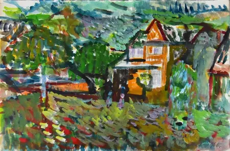 Żółty dom w Krościenku, 1966