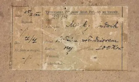 W południowym słońcu, 1911