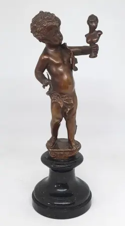 Mały rzeźbiarz, ok. 1900 r.