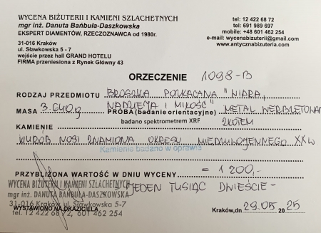 Broszka patriotyczna