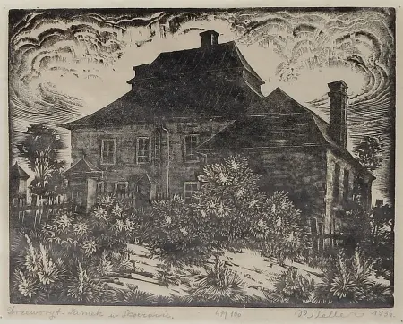 Zamek w Skoczowie, 1934