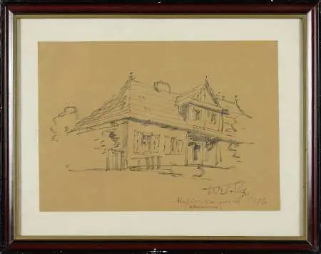 Wieliczka Dworek zburzony