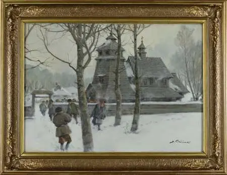 W drodze do kościoła