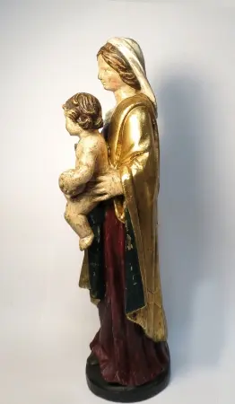 Matka Boska z Dzieciątkiem, XVIII/XIX w.