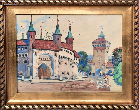 Kraków - Barbakan i Brama Floriańska