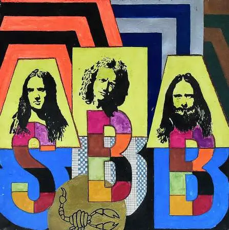 Projekt okładki płyty SBB , 1975