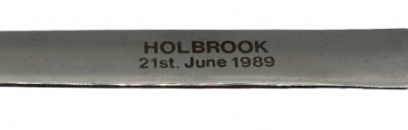 Nożyk do papieru z masą perłową