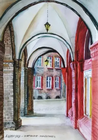 Katowice Nikiszowiec - Podcienie Domu Handlowego Konsum