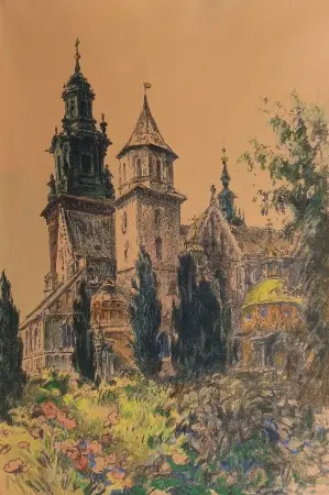 Widok na Katedrę Wawelską