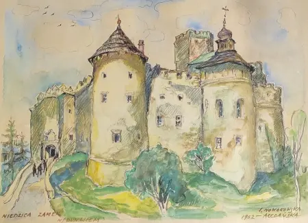  Niedzica Zamek n/Dunajcem 1962