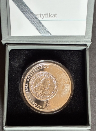 Moneta srebrna kolekcjonerska 