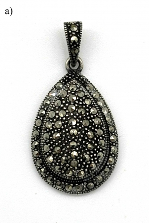 Zawieszki srebrne z kamieniami